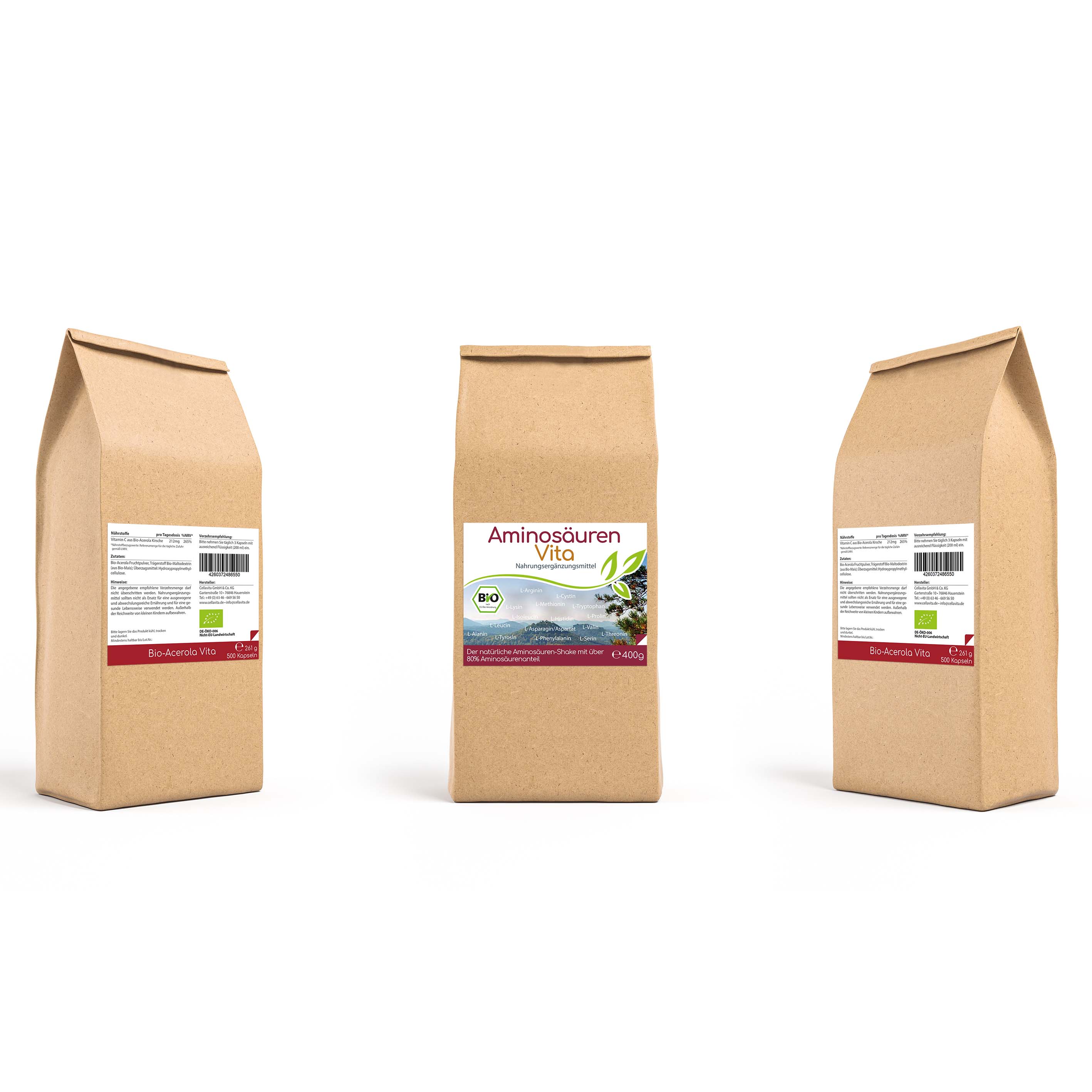 Bio Aminosäuren Vita (natürliche Aminosäuren & Proteine) 